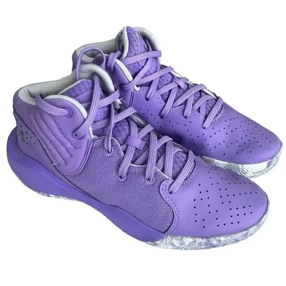 Under Armour UA GS Jet ’21 Basketball Shoes 6YPurpleWith Box